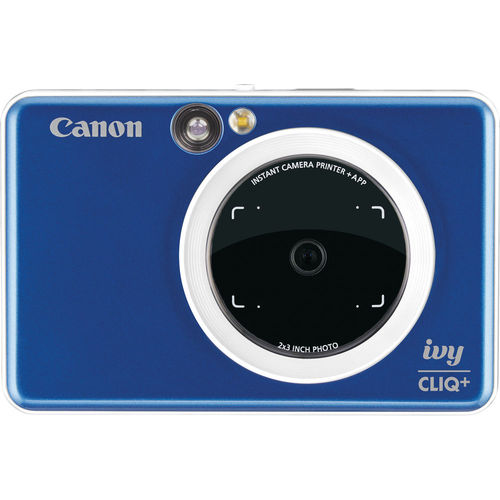 Canon IVY Cliq+ Instant Camera Printer + App - (Sapphire Blue)(3879C003)