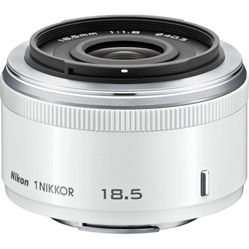 Nikon 1 NIKKOR 18.5mm f/1.8 (White) (3324) - Factory Refurbished