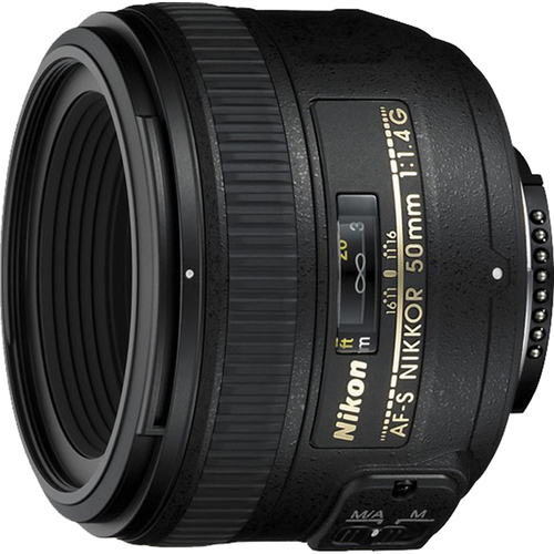 Nikon AF-S NIKKOR 50mm f1.4G Lens - FACTORY REFURBISHED