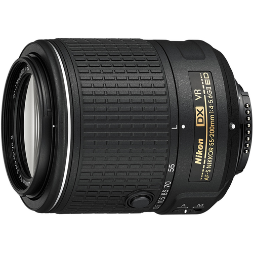 Nikon AF-S DX NIKKOR 55-200mm f/4-5.6G ED VR II Lens - OPEN BOX