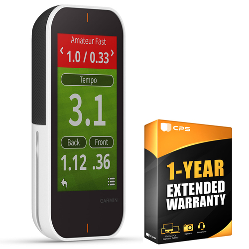 Garmin Approach G80 Premium Golf GPS Handheld Device + 1 Year Extended Warranty