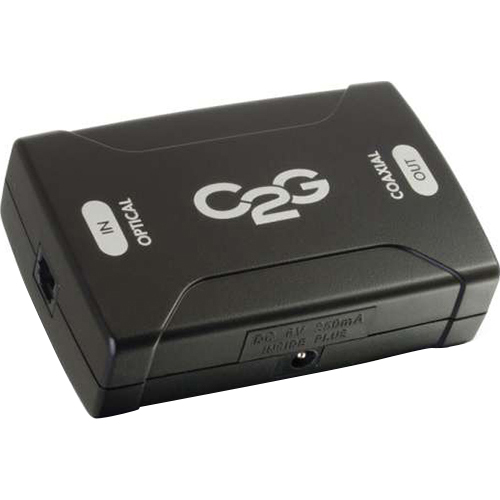 C2G Optical Coax Audio Converter - Open Box