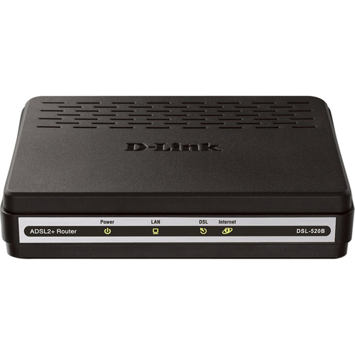 D-Link ADSL2+ Ethernet Modem - DSL-520B - Open Box