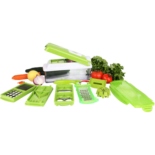 Diamond Home Chop Wizard 10-Piece Fruit & Vegetable Chopper  - Open Box