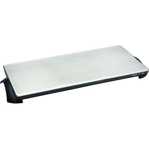 Salton Toastess Silhouette 1000-Watt Cordless Stainless-Steel Warming Tray - Open Box