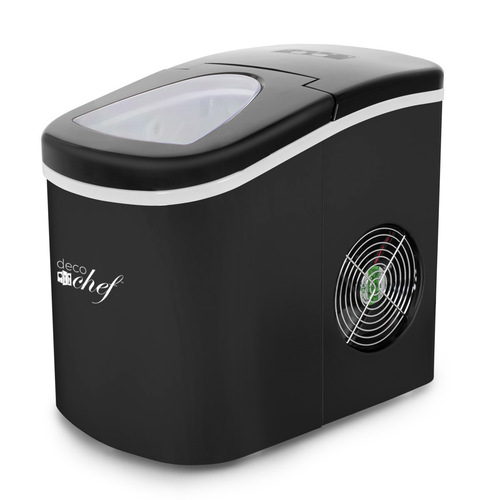 Deco Chef Black Compact Electric Ice Maker | (IMBLK) | Top Load | 26 Lbs Per Day