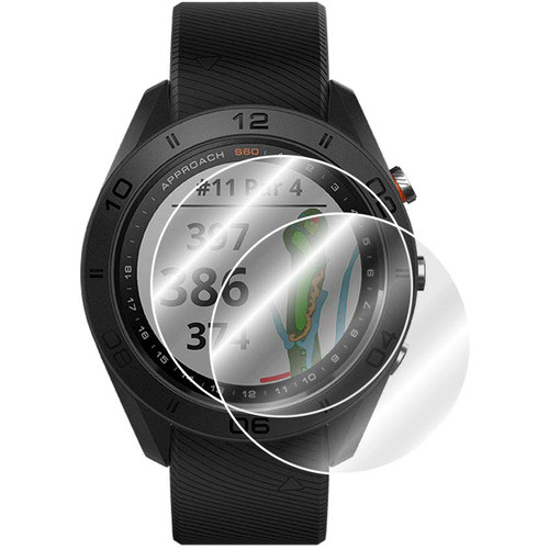 White Deco Gear 2Pk Screen Protector Forerunner Garmin Forerunner 245 GPS Sport Watch 