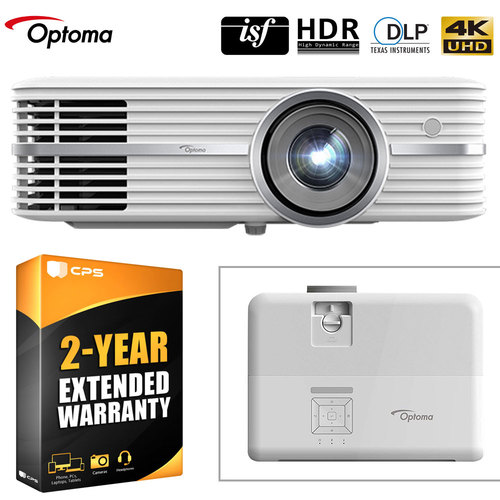 Optoma UHD50 4K UHD Home Theater Projector (Refurbished) with 2-Year Extended Warranty