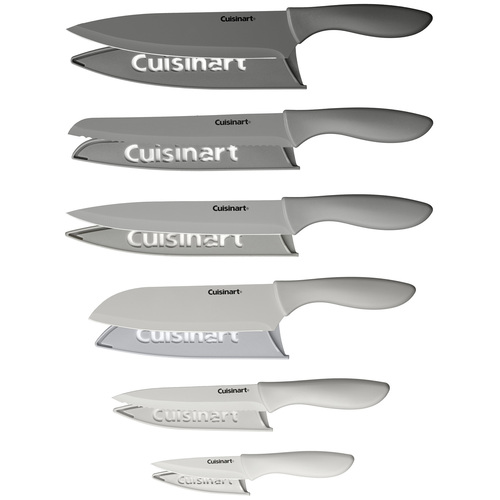 Cuisinart Advantage 12-Piece Gray Knife Set with Blade Guards (C55-12PCG)