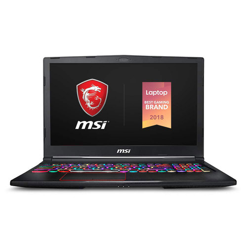 MSI GE63 Raider RGB-600 15.6` Gaming Laptop, 144Hz Display, Intel Core i7-9750H