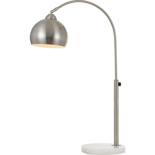 AF Lighting Orb Table Lamp w/ Metal Globe 9 Wx30 H 1-60W Edison Bulb