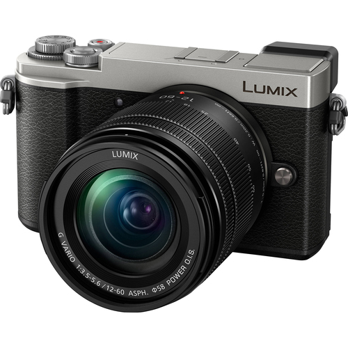 Panasonic LUMIX GX9 Mirrorless 4K ILC Camera 20.3 MP w/ 12-60mm Kit Lens (Silver) DC-GX9MS