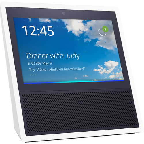 Amazon Echo Show Controller 7` - Bluetooth/Wi-Fi - Android/iOS - White - Open Box