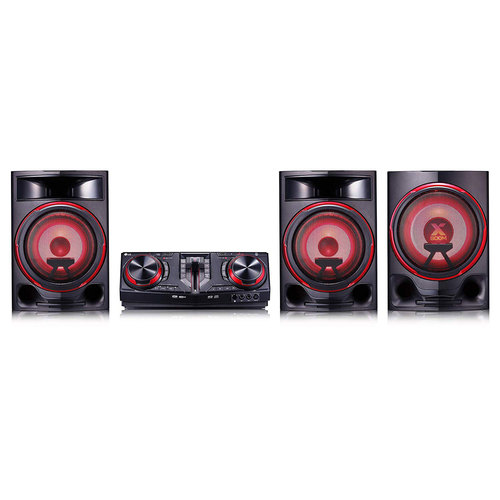 LG CJ88 XBOOM Audio System with 2900 Watts Total Power and Karaoke Creator