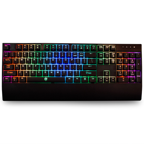 Mechanical Gaming Keyboard - RGB Back Lighting - Anti-Ghosting - Black