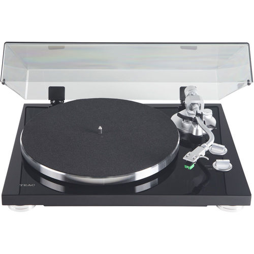 Teac TN-350-MB 2-Speed Belt-Drive Turntable with S-shaped Tone Arm (Black)