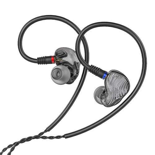 FiiO  FA1 Over Ear Headphones/Earphones Detachable Cable Design HiFi (Smoke)