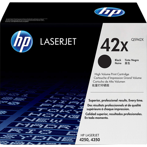 Hewlett Packard LaserJet 42X Black print cartridge - maximum capacity