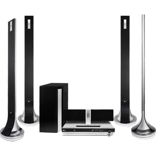 LG LHT799 - DVD Home Theater System w/ Flat speakers, DVD 1080i Video upconversion