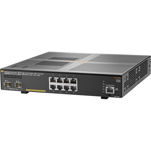 Hewlett Packard Aruba 2930F 8G PoE+ 2SFP+ Switch - JL258A