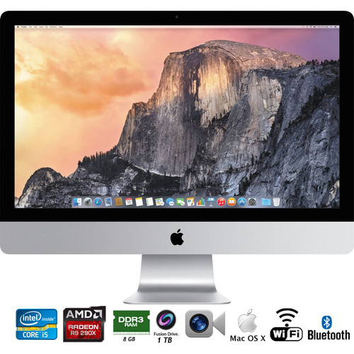 Apple iMac 27` Retina 5K display Intel Core i5 3.5GHz All in One Desktop, Refurbished