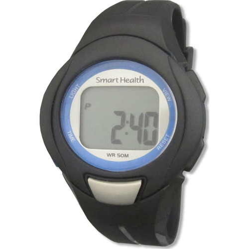 Smart Health Walking FIT Heart Rate Monitor Watch Large - Black