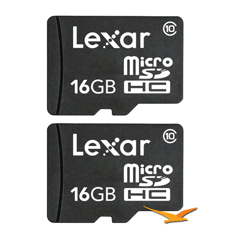 Lexar 16GB microSDHC Class 10 Memory Card - Two Pack