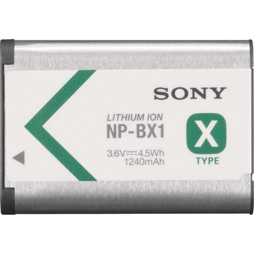 NP-BX1 Lithium-Ion X Type Battery - Silver