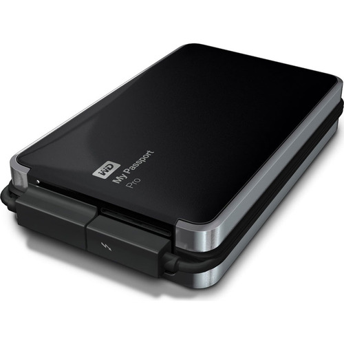 Western Digital 2TB My Passport Pro Portable Thunderbolt RAID Storage External Hard Drive