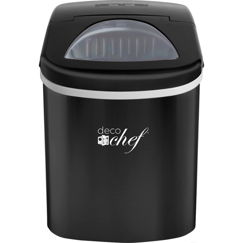 Deco Chef Black Compact Electric Ice Maker | (IMBLK) | Top Load | 26 Lbs Per Day