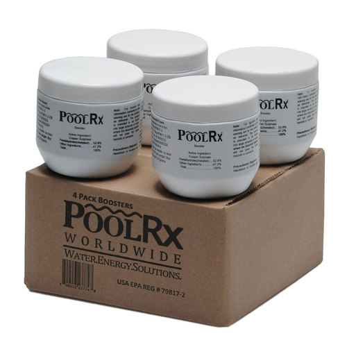 PoolRX Booster Minerals for Pool, 7500 to 20000 gallons,4 Pack