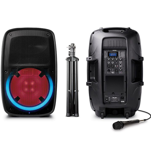 Ion Audio Total PA Plus Glow 2 High-Power Bluetooth PA System with Lights