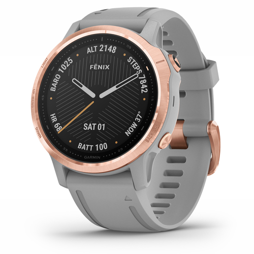 Garmin fenix 6S Sapphire Multisport GPS Smartwatch (Rose Gold)(010-02159-20)