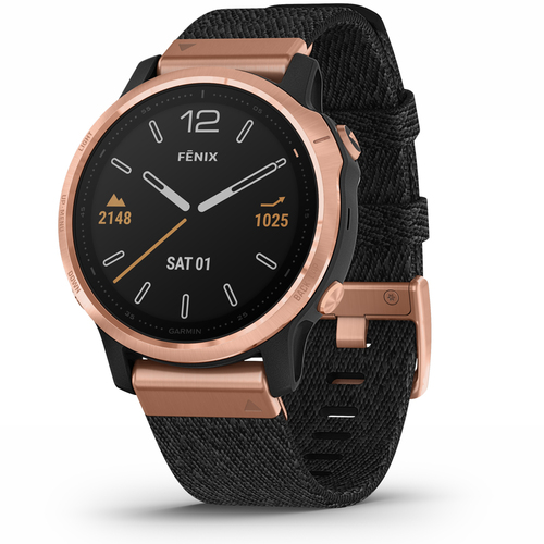 Garmin fenix 6S Sapphire Multisport GPS Smartwatch (Rose Gold)