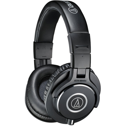 Audio-Technica ATH-M40x Professional Studio Monitor Wired Headphone - Black