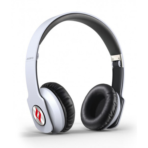 Noontec ZORO High Fashion Steel Reinforced SCCB Sound Technology Headphones White