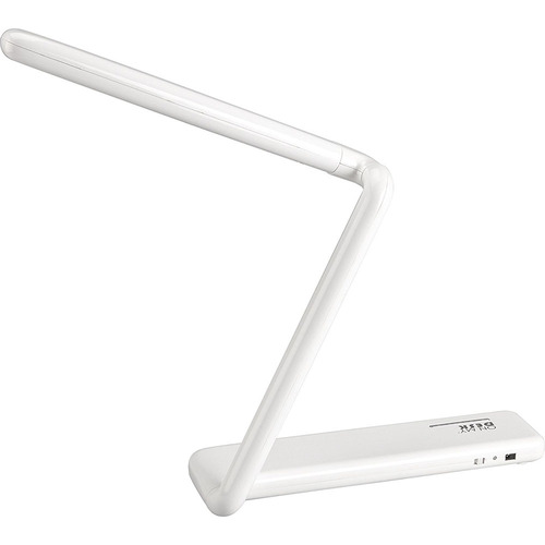 Sima 990010 10.5` Rechargeable Folding, Portable LED Desk Lamp - White - Open Box
