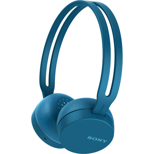 Sony WH-CH400/L Wireless Headphones with Bluetooth, Blue (WHCH400/L) - Open Box