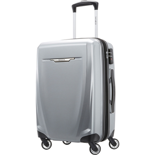 Samsonite Winfield 3 DLX Spinner 56/20 Carry-On - (Silver) - (120752-1776) - Open Box
