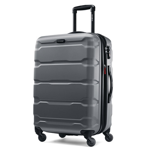 Samsonite Omni Hardside Luggage 24` Spinner Charcoal 68309-1174