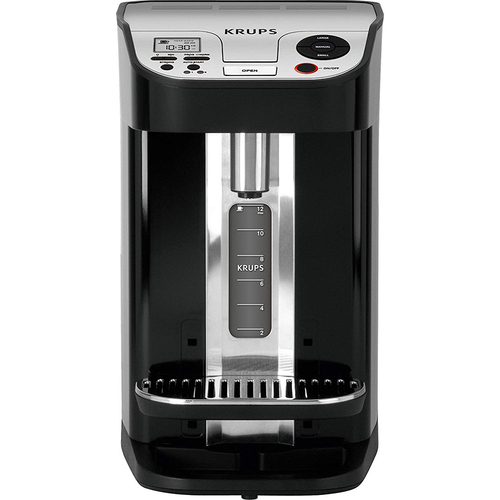 Krups Cup On Request Programmable 12-Cup Coffee Maker w/ Stainless Steel Tank - KM9008