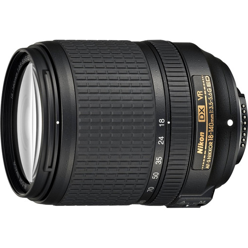 Nikon AF-S DX NIKKOR 18-140mm f/3.5-5.6G ED VR Lens - Factory Refurbished