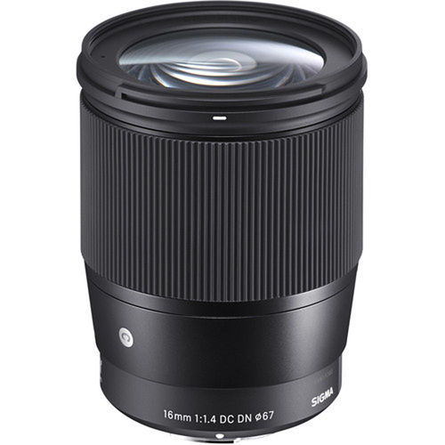 Sigma 16mm f/1.4 DC DN Contemporary Lens for Canon M-Mount - 402971