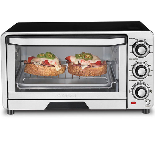 Cuisinart Custom Classic Stainless Steel Toaster Oven Broiler - Factory Refurbished