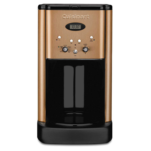 Cuisinart DCC-1200 Brew Central 12 Cup Programmable Coffeemaker, Copper, Refurbished