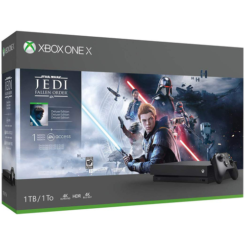 Microsoft Xbox One X Star Wars Jedi: Fallen Order Bundle (1 TB)