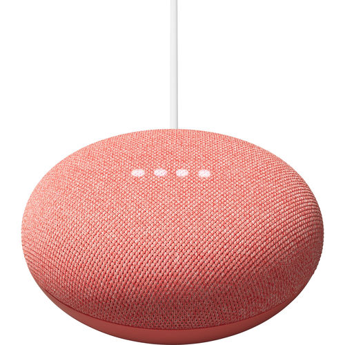 Google Nest Mini - 2nd Gen Smart Speaker with Google Assistant - (Coral)(GA01141-US)