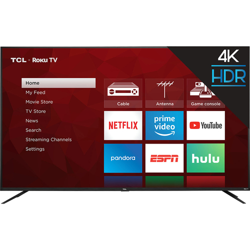 TCL 75S425 75` 4-series 4K Ultra HD Roku Smart TV (2019 Model) - Open Box