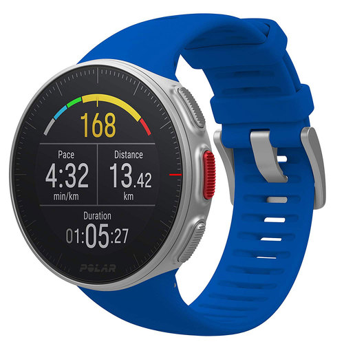 Polar Vantage V Blue - Premium GPS Multisport Watch & Heart Rate Monitor