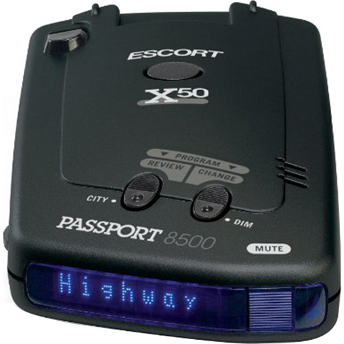 Escort PassPort 8500 X50 Radar Detector with Blue Display - Open Box